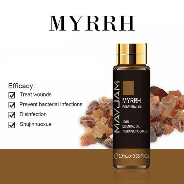 10ML Lavender Essential Oil Diffuser Pure Essential Oils Rose Eucalyptus Jasmine Vanilla Mint Sandalwood Tea Tree Aroma Oil - Image 27