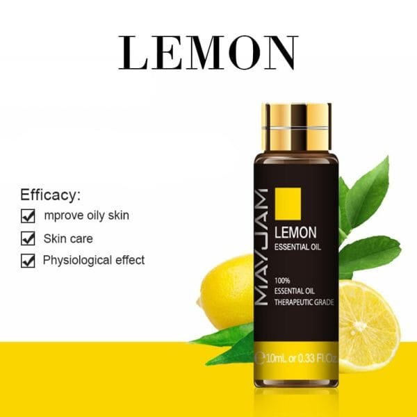 10ML Lavender Essential Oil Diffuser Pure Essential Oils Rose Eucalyptus Jasmine Vanilla Mint Sandalwood Tea Tree Aroma Oil - Image 23
