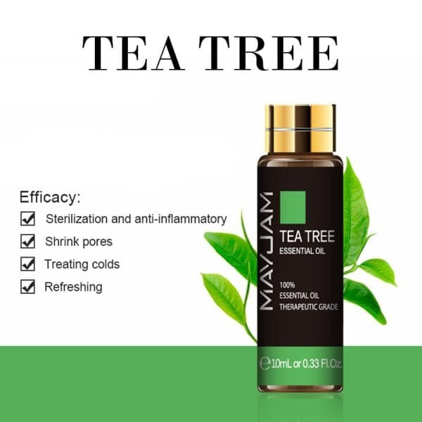 10ML Lavender Essential Oil Diffuser Pure Essential Oils Rose Eucalyptus Jasmine Vanilla Mint Sandalwood Tea Tree Aroma Oil - Image 33