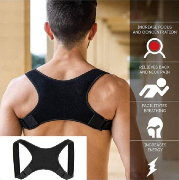 Vest Lumbar Spine Men Shaper Slimming Girdle Posture Corrector Back Straightener Shapewear Straight Shoulder Pulling Underwear - Image 10