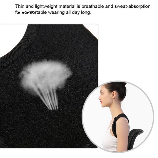 Vest Lumbar Spine Men Shaper Slimming Girdle Posture Corrector Back Straightener Shapewear Straight Shoulder Pulling Underwear - Image 6