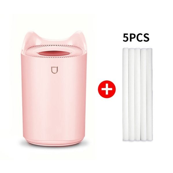 3L Air Humidifier Essential Oil Aroma Diffuser Double Nozzle With Coloful LED Light Ultrasonic Humidifiers Aromatherapy Diffuser - Image 9
