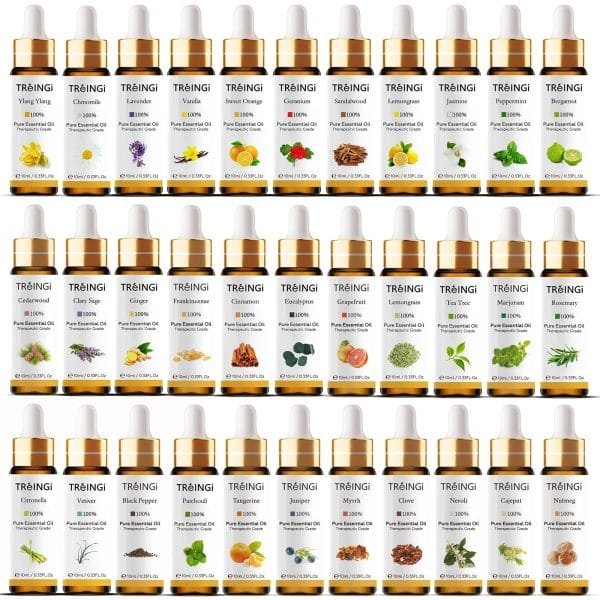 10ml Lavender Essential Oil Diffuser Pure Natural Ylang Ylang Vanilla Bergamot Mint Jasmine Lemon Sage Tea Tree Oil with Dropper - Image 6