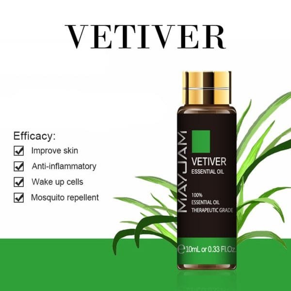10ML Lavender Essential Oil Diffuser Pure Essential Oils Rose Eucalyptus Jasmine Vanilla Mint Sandalwood Tea Tree Aroma Oil - Image 28