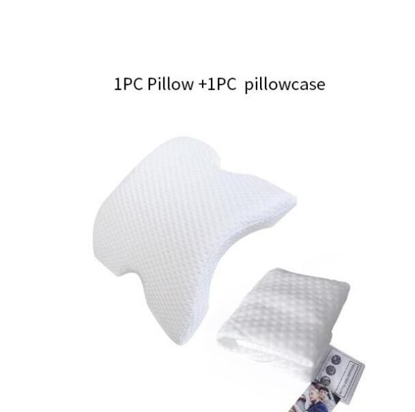 Curved Cervical Pillow for Couples Memory Foam Pillow Sleeping Neck Support Cusion Hollow Design Orthopedic Body Pillow Hand - Image 6