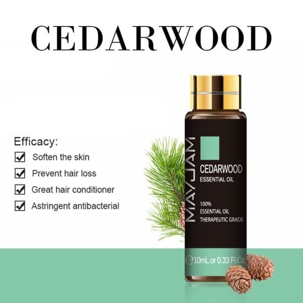 10ML Lavender Essential Oil Diffuser Pure Essential Oils Rose Eucalyptus Jasmine Vanilla Mint Sandalwood Tea Tree Aroma Oil - Image 19