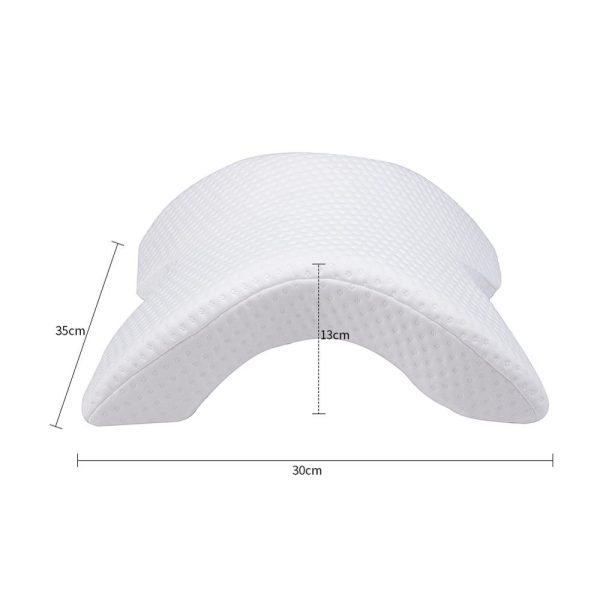 Curved Cervical Pillow for Couples Memory Foam Pillow Sleeping Neck Support Cusion Hollow Design Orthopedic Body Pillow Hand - Image 9